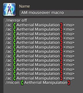 ffxiv aetherial manipulation macro.